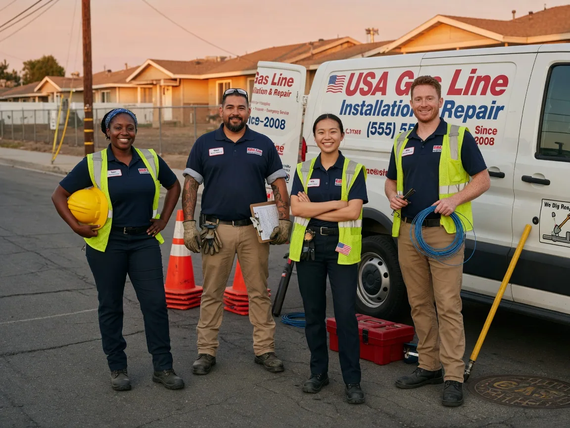 Gas Line Installation company in Burlingame, CA